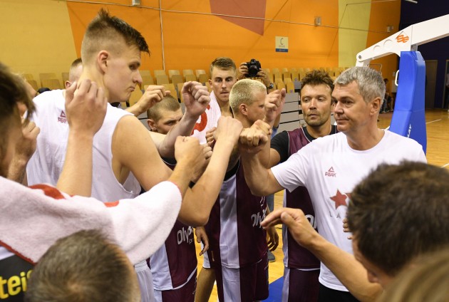 Latvijas basketbola izlases atklātais treniņš un preses konference - 108
