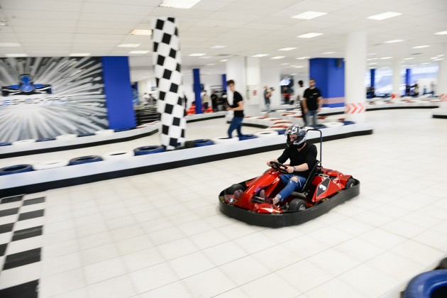 "Blue Shock Race" kartingu halle Bērnu pasaulē - 19