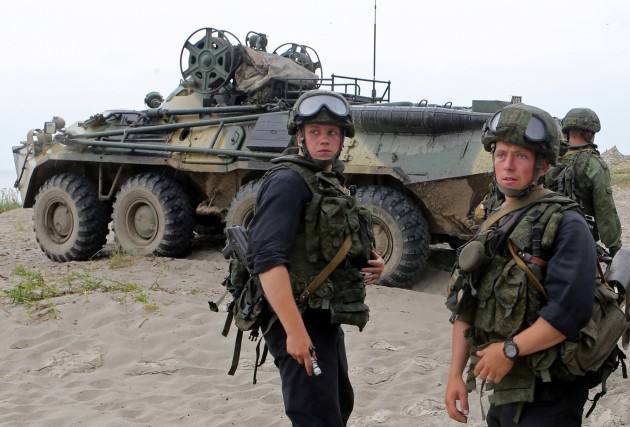 Krievijas armijas mācības Kaļiņingradā - 1