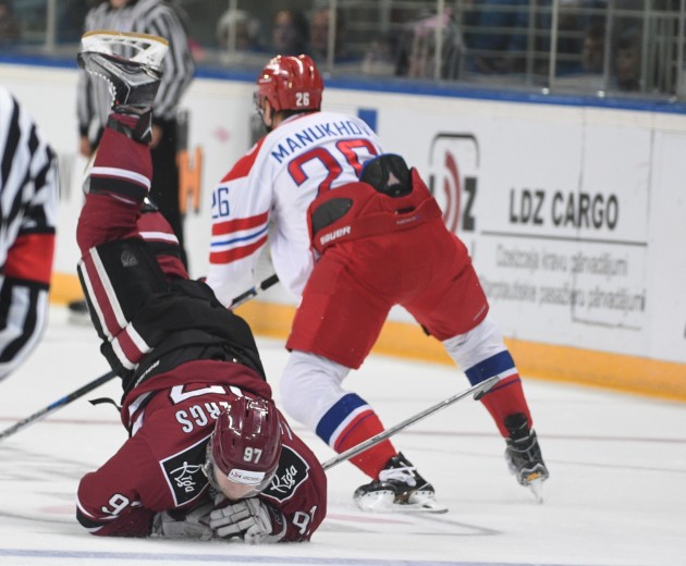 Hokejs, Latvijas Dzelzceļa kauss, spēle par 1. vietu: Rīgas Dinamo - Jaroslavļas Lokomotiv - 8