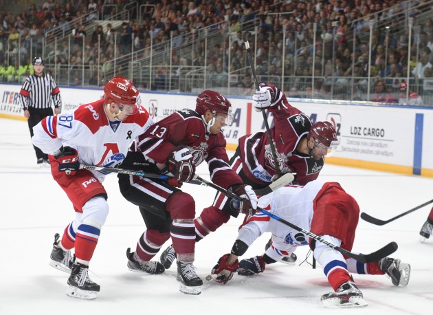 Hokejs, Latvijas Dzelzceļa kauss, spēle par 1. vietu: Rīgas Dinamo - Jaroslavļas Lokomotiv - 16