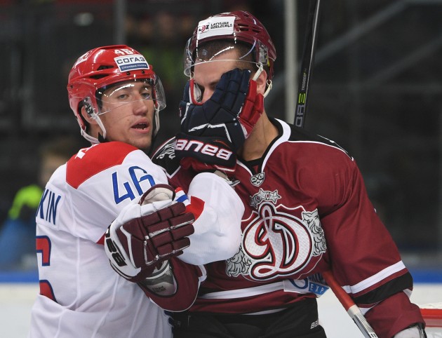 Hokejs, Latvijas Dzelzceļa kauss, spēle par 1. vietu: Rīgas Dinamo - Jaroslavļas Lokomotiv - 31