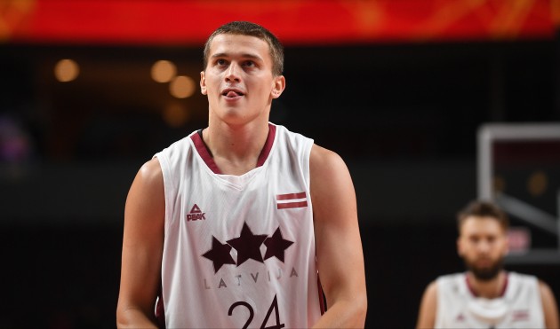 Basketbols, pārbaudes spēle: Latvija - Rumānija - 29