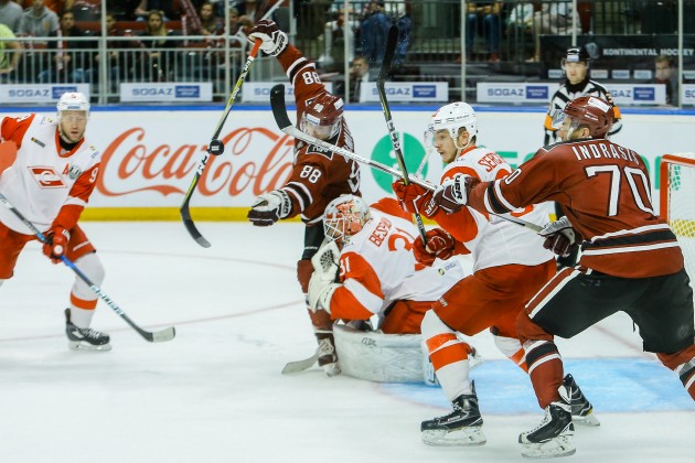 Hokejs, KHL: Rīgas Dinamo - Maskavas Spartak - 26