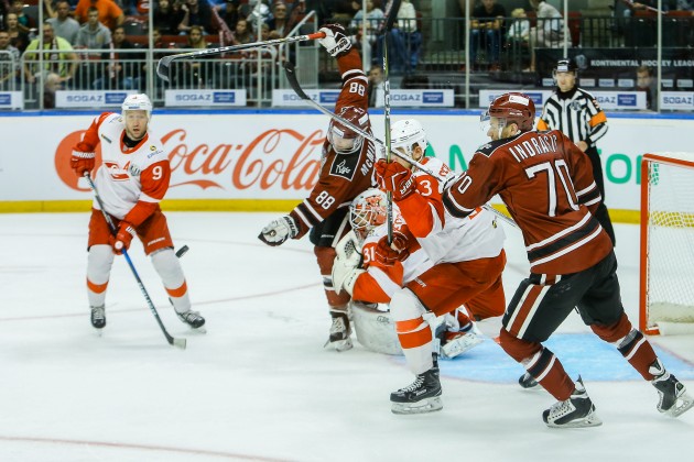 Hokejs, KHL: Rīgas Dinamo - Maskavas Spartak - 27