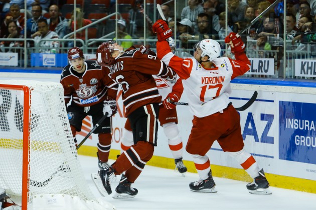 Hokejs, KHL: Rīgas Dinamo - Maskavas Spartak - 37