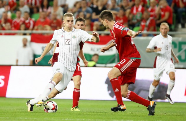 Futbols, FIFA Pasaules kausa kvalifikācijas spēle: Latvija - Ungārija - 101