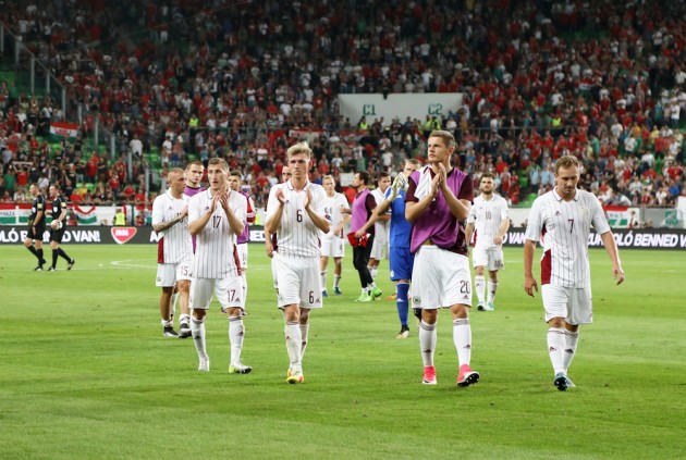 Futbols, FIFA Pasaules kausa kvalifikācijas spēle: Latvija - Ungārija - 108