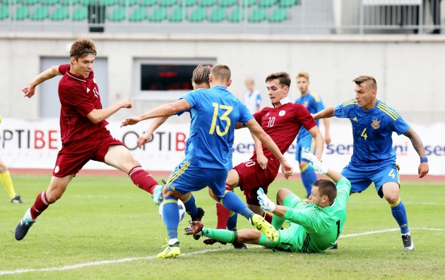 Latvijas U-21 futbola izlases spēle ar Ukrainu - 114