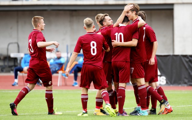 Latvijas U-21 futbola izlases spēle ar Ukrainu - 117