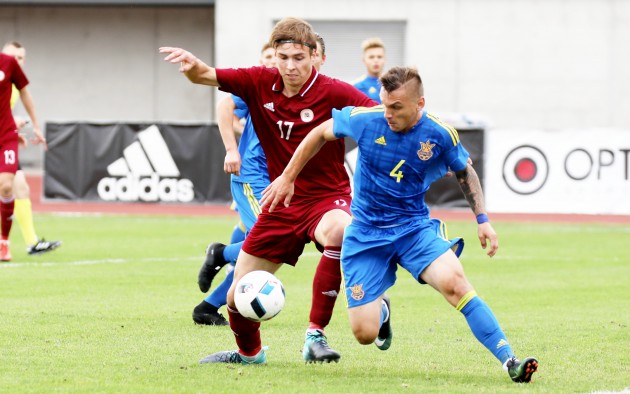 Latvijas U-21 futbola izlases spēle ar Ukrainu - 119