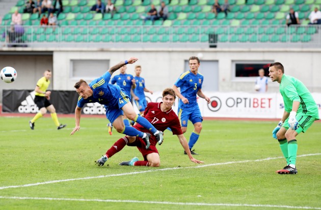 Latvijas U-21 futbola izlases spēle ar Ukrainu - 120