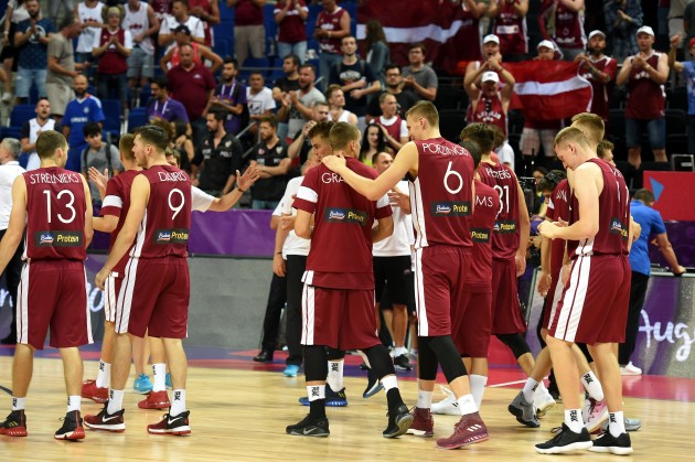 Basketbols, Eurobasket 2017: Latvija - Krievija - 48