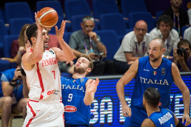 Basketbols, Eurobasket 2017: Gruzija - Itālija - 12
