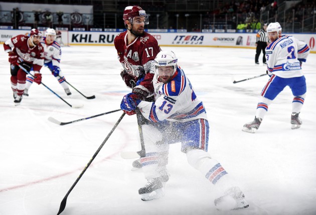 Hokejs, KHL: Rīgas Dinamo - Sanktpēterburgas SKA - 4