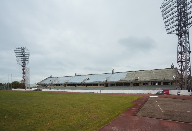 Daugavas stadiona tribīņu būvniecība - 2