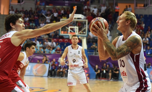 Basketbols, Eurobasket 2017: Latvija - Turcija - 1