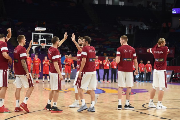 Basketbols, Eurobasket 2017: Latvija - Melnkalne - 2