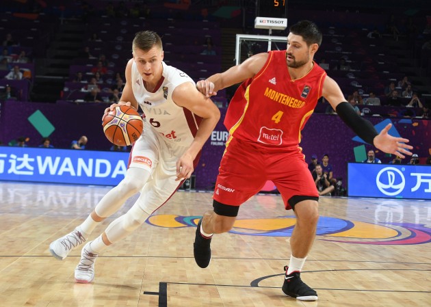Basketbols, Eurobasket 2017: Latvija - Melnkalne - 55