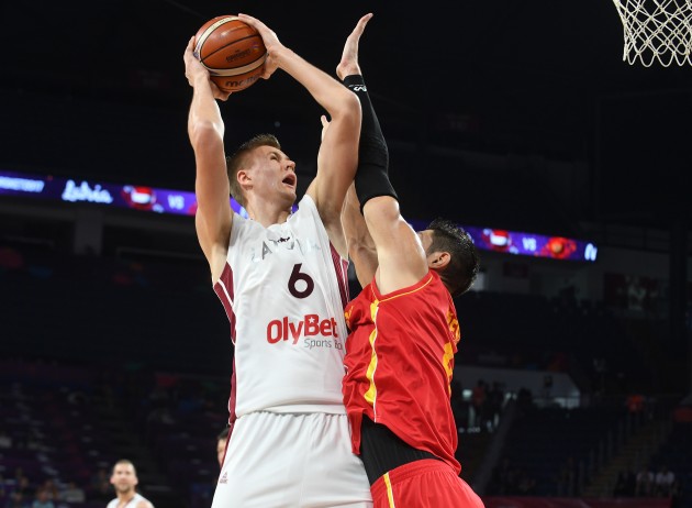 Basketbols, Eurobasket 2017: Latvija - Melnkalne - 56