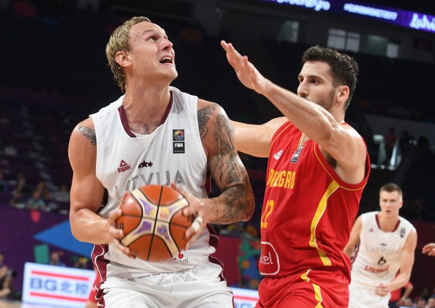 Basketbols, Eurobasket 2017: Latvija - Melnkalne - 57