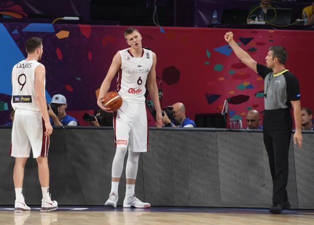 Basketbols, Eurobasket 2017: Latvija - Melnkalne - 69
