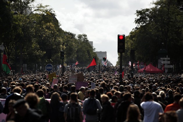 Protesti Parīzē pret darba tirgus reformām - 2