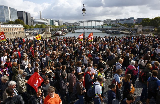 Protesti Parīzē pret darba tirgus reformām - 18