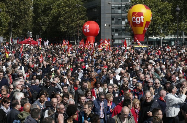Protesti Parīzē pret darba tirgus reformām - 22