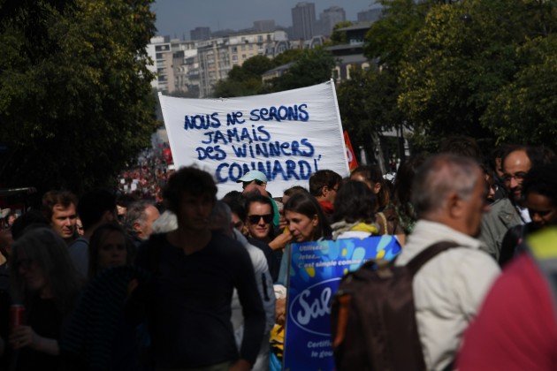 Protesti Parīzē pret darba tirgus reformām - 23