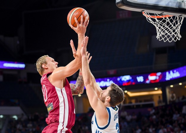 Basketbols, Eurobasket 2017: Latvija - Slovēnija - 17