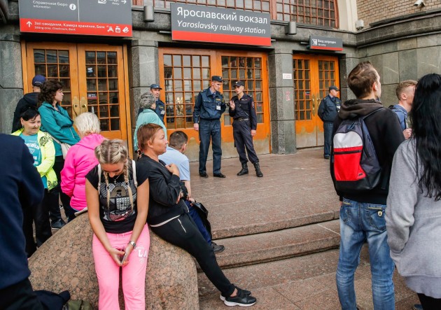 Viltus spridzekļa draudi Maskavā, evakuē cilvēkus - 35