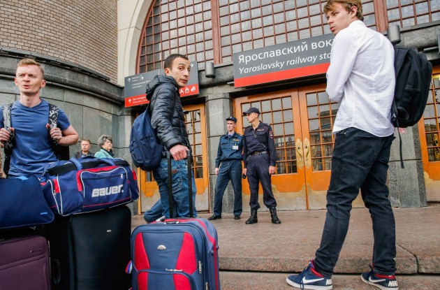 Viltus spridzekļa draudi Maskavā, evakuē cilvēkus - 36