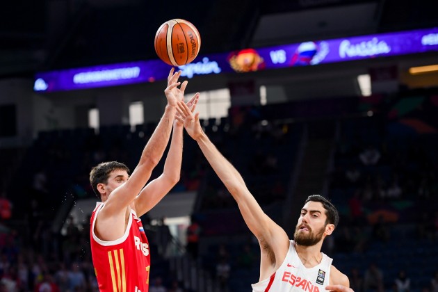 Basketbols, Eurobasket 2017, spēle par 3.vietu: Spānija - Krievija - 20