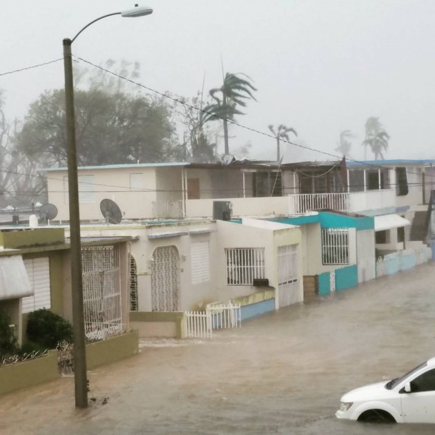 Puertoriko plosās viesuļvētra "Marija" - 2