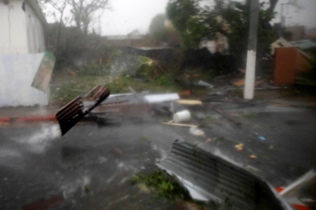Puertoriko plosās viesuļvētra "Marija" - 6