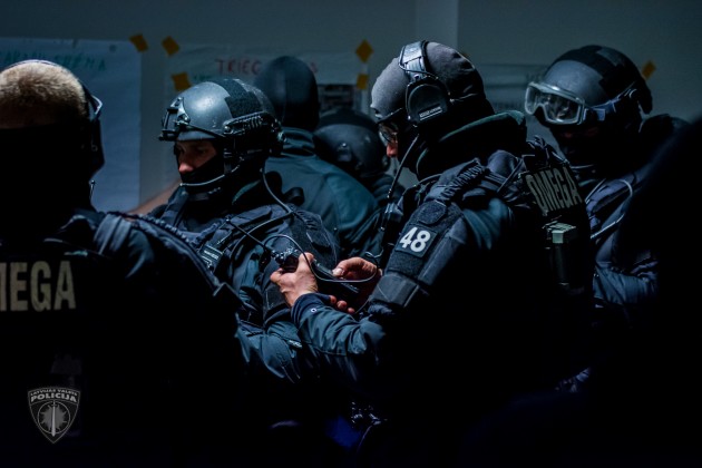 alsts policijas pretterorisma vienības OMEGA mācības - 18