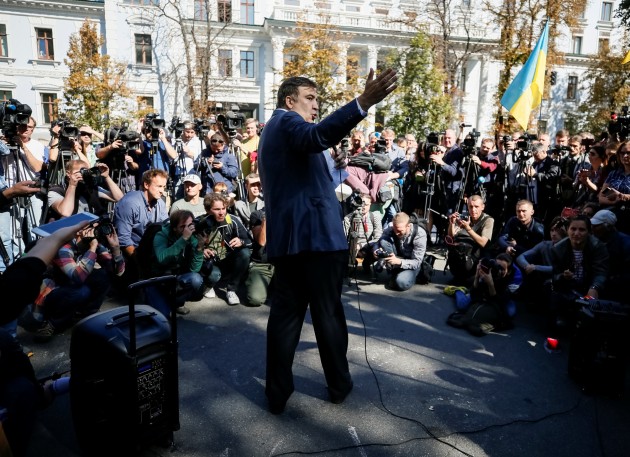 Saakašvili Kijevā organizē protestus pret korupciju - 2