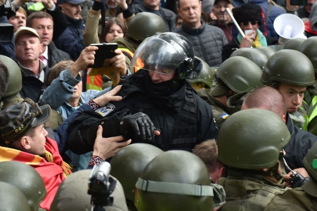 Saakašvili Kijevā organizē protestus pret korupciju - 13