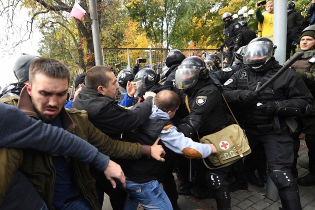 Saakašvili Kijevā organizē protestus pret korupciju - 16