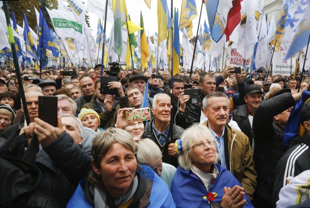 Saakašvili Kijevā organizē protestus pret korupciju - 18
