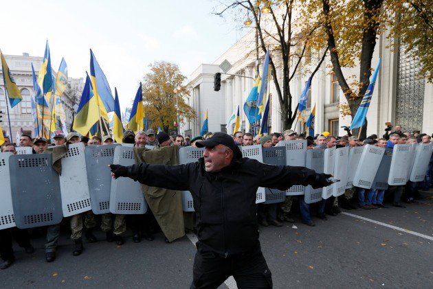 Saakašvili Kijevā organizē protestus pret korupciju - 19