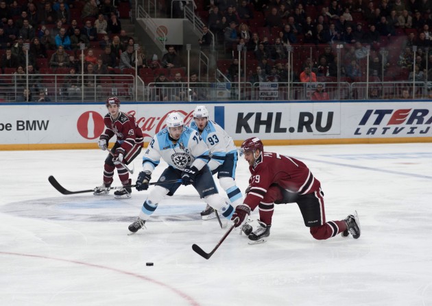 Hokejs;KHL;Rīgas 'Dinamo' pret Novosibirskas Sibirj - 31