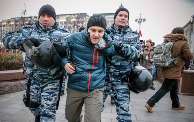 Protesta akcija Maskavā - 5