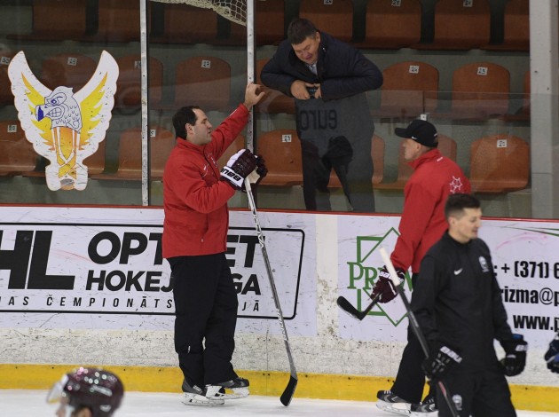 Latvijas hokeja izlases treniņš pirms EIHC turnīra Francijā - 27