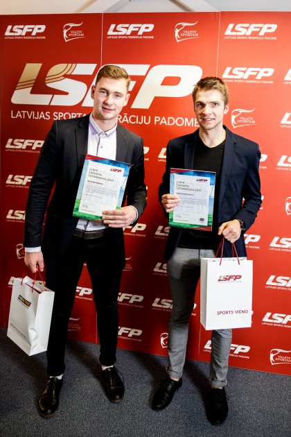 Pasniedz LSFP Sporta stipendijas - 50