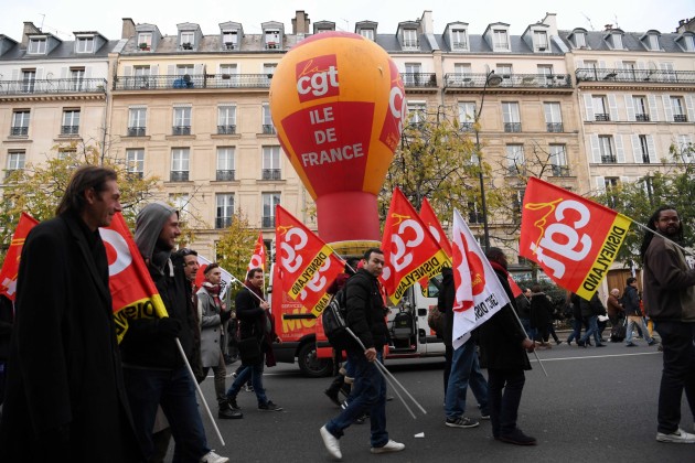 Francijā kārtējie protesti pret Makrona reformām - 5
