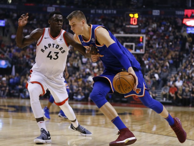 Basketbols, NBA:  Ņujorkas "Knicks" pret Toronto "Raptors"  - 1