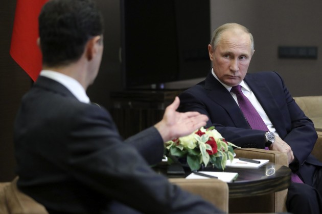 Putins Sočos silti uzņem al Asadu - 6