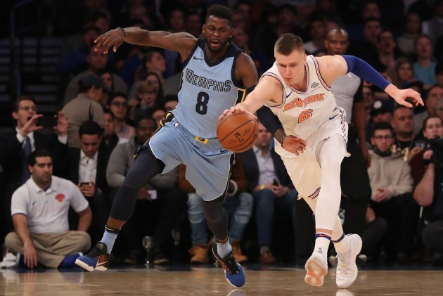 Basketbols, NBA spēle: Knicks - Grizzlies